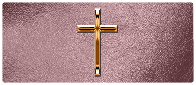 DNSEMP-L-510-CP-SH-OR Copper Single Cross Shimmer Orchid